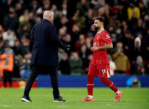 斯洛特：我们理应对结果失望 齐米卡斯助攻若塔的进球是额外收获