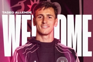 迈阿密国际官方：塞尔塔攻击手阿连德租借加盟，租期一年