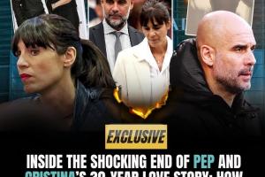 八卦媒体:瓜迪奥拉出轨对象出席了曼城的圣诞派对 合影曼城太太团