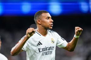 皇马本赛季获全场最佳次数榜：姆巴佩9次第1，巴尔韦德4次第2