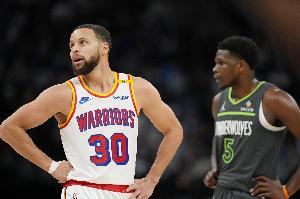 卡位白热化🧐勇士和森林狼都是6连胜 共享西部目前最长纪录