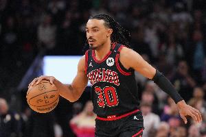 公牛官方：特雷-琼斯遭遇左脚扭伤 将在两周后进行重新评估