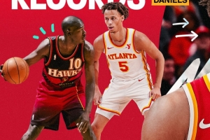 亚特兰大神偷！丹尼尔斯本赛季已抢断213次 创老鹰队史新纪录！