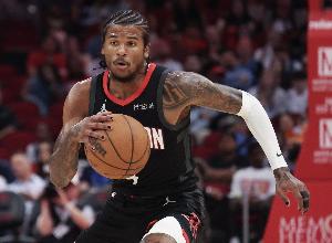 也是铁人！杰伦-格林赛季至今出战75场保持全勤 生涯出勤率93.5%