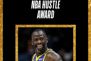💪NBA官方：勇士球员追梦获得本赛季最佳拼搏奖