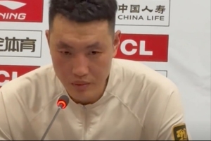 翟晓川：这场让山西打了很多快速反击 明天回北京后继续找不足