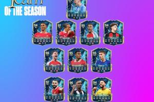 英超官方列FC25赛季最佳阵：帕尔默&利物浦4将首发，麦卡&B费替补