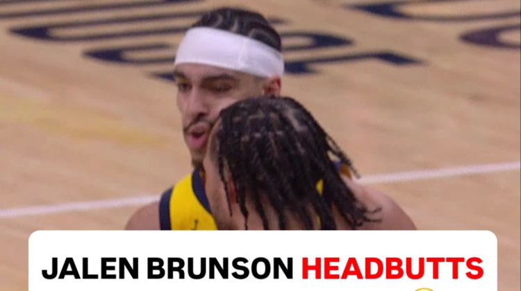 🐮我有大头！布伦森恼羞成怒拿头撞人😂