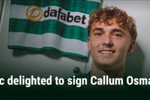 官方：凯尔特人签下19岁富勒姆前锋卡勒姆-奥斯曼