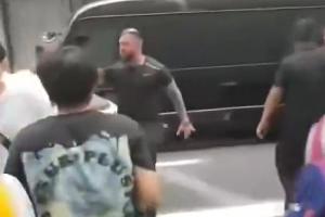 球迷解读老詹中国行保镖骂人事件：球迷没有拦车 希望保镖道歉