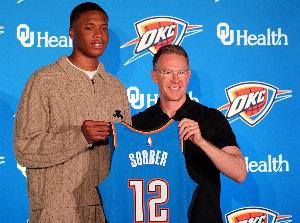 新秀赛季报销！雷霆官方：15号秀索伯成功接受韧带撕裂修复手术