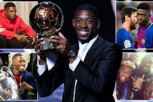 涅槃！登贝莱从一个爱玩游戏、经常迟到的孩子成长为金球先生