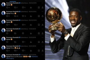 马卡：眼光不错！17岁时期的登贝莱曾是阿约泽-佩雷斯的小迷弟