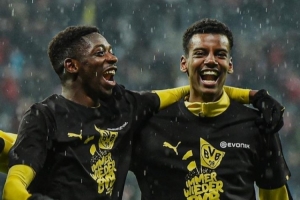 👀什么水平？2017年，登贝莱和伊萨克在多特蒙德搭档