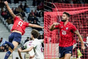 飞翔的大吉鲁💪吉鲁高高跃起头球制胜，近39岁高龄回欧洲5场3球