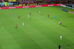 【集锦】巴甲-内马尔首发染红 十人桑托斯连追2球2-2累西腓体育